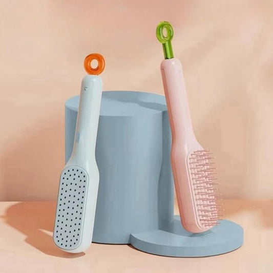 Self Cleaning Brush| Reduces Hair Breakage & Dandruff